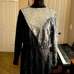 Express Sequin Party Dress NEW WITH TAG ON
